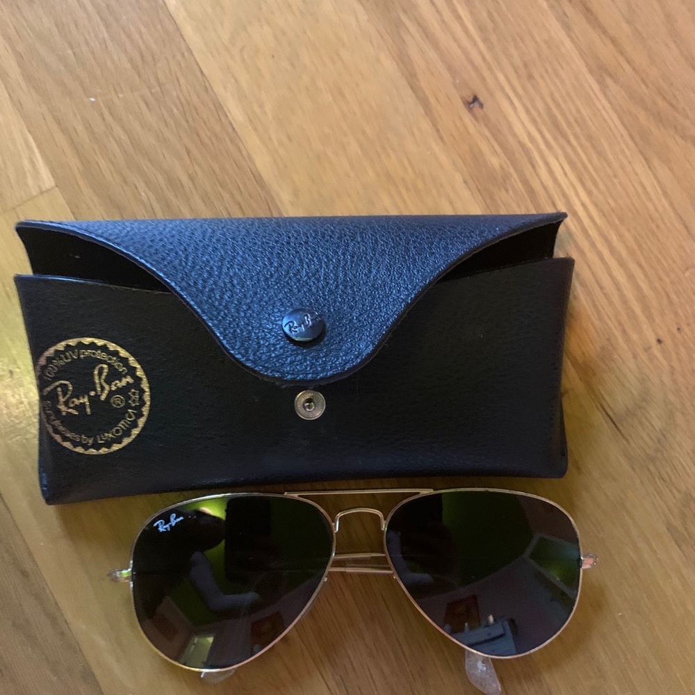 Authentic aviator ray ban